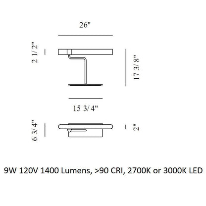 Teca Supernatural LED Table Lamp - Hyper